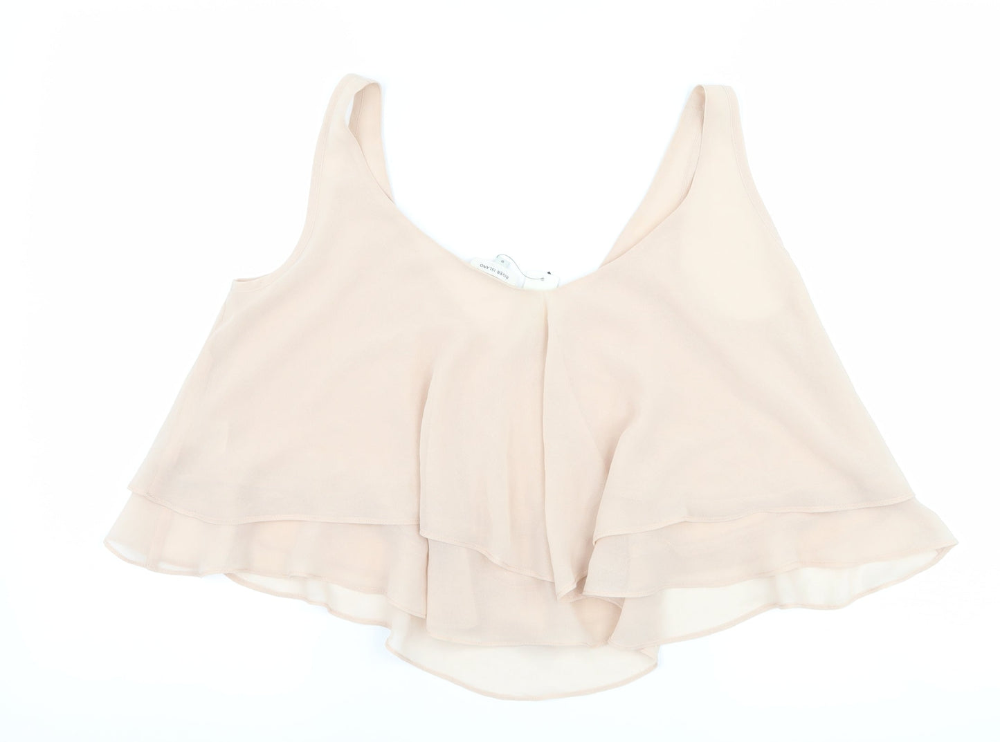 River Island Womens Pink   Cropped Tank Size 8