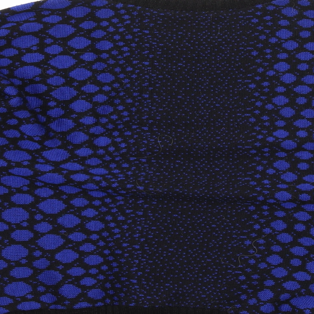 Canada Womens Black Polka Dot  Pullover Jumper Size 16