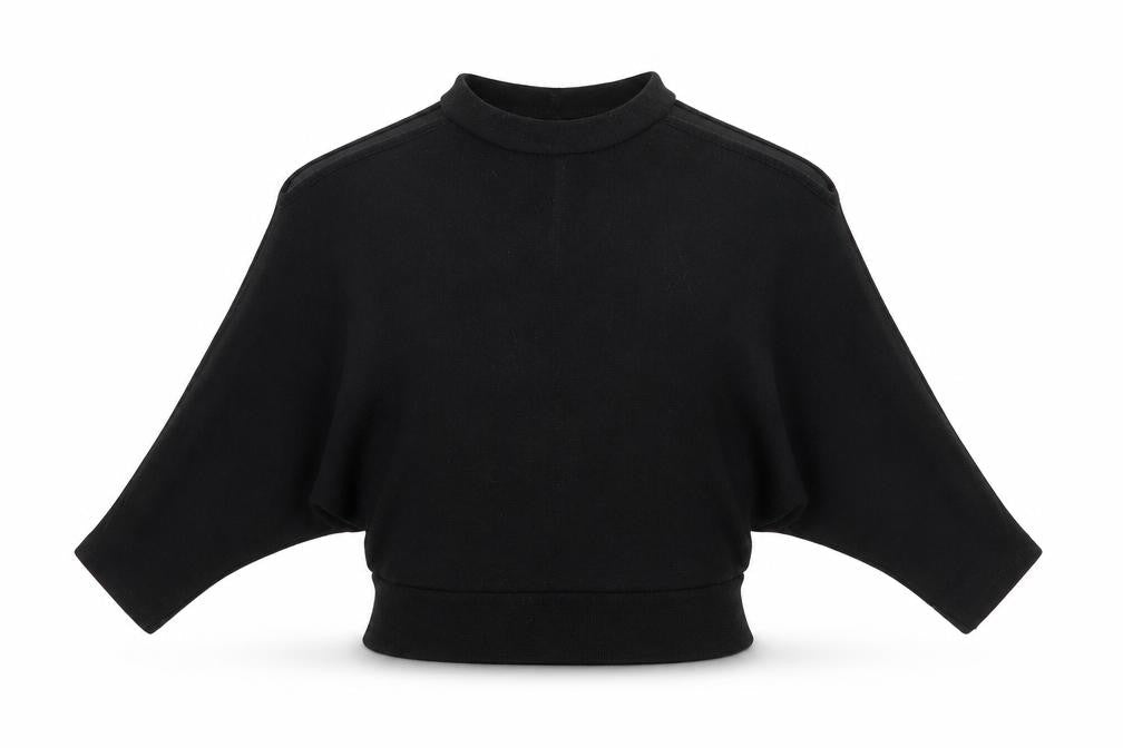 River Island Girls Black   Basic T-Shirt Size 5-6 Years  - Cut Out Shoulder
