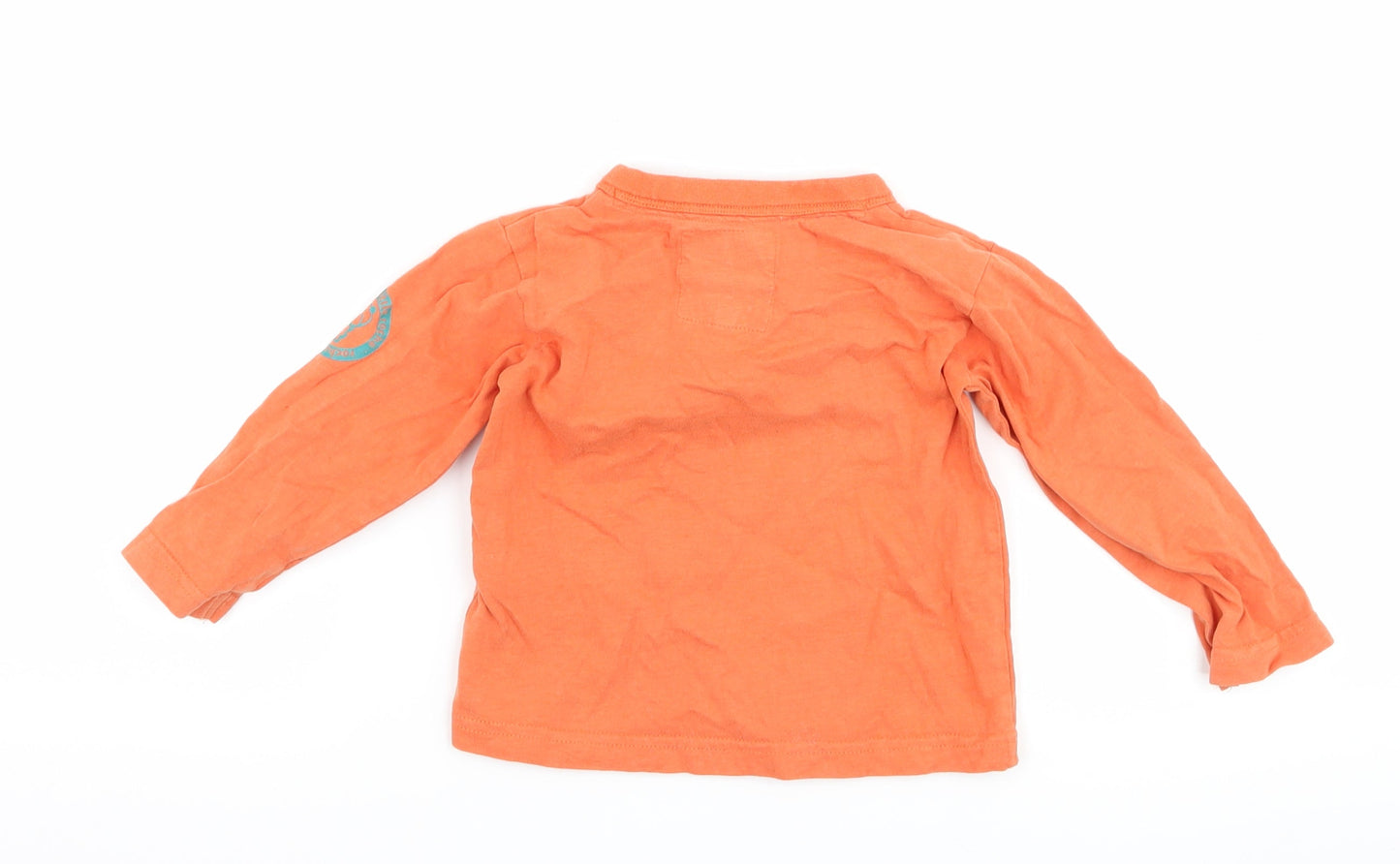 RJR.John Rocha Boys Orange   Basic T-Shirt Size 12-18 Months