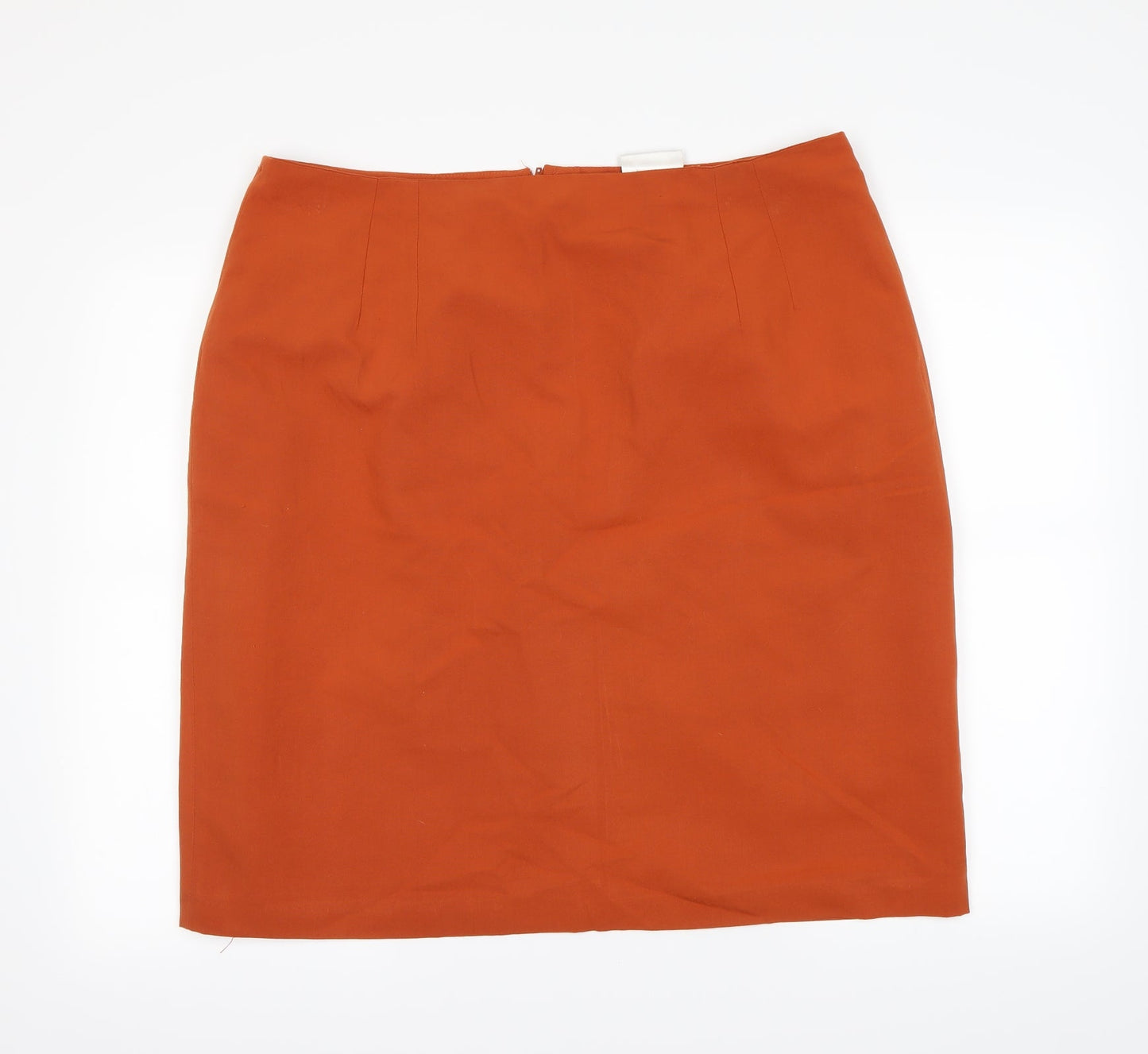 essence Womens Orange   Straight & Pencil Skirt Size 23 in