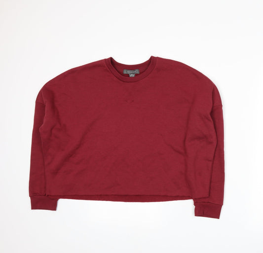 Primark Womens Red   Pullover Sweatshirt Size XS