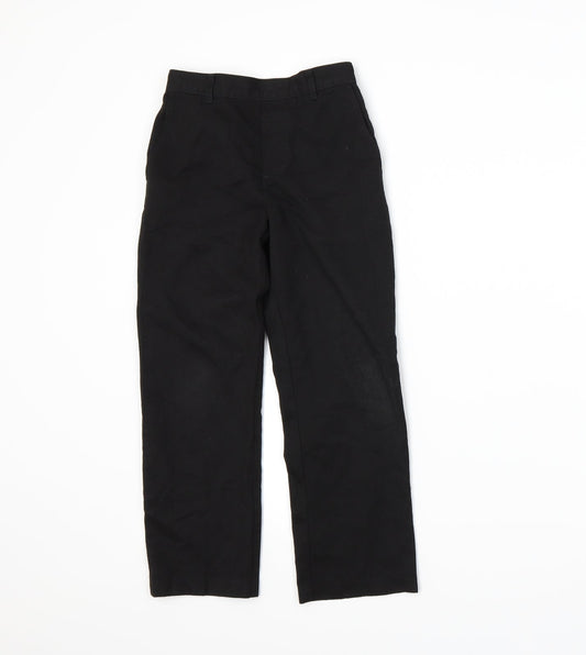 George Girls Black   Dress Pants Trousers Size 6-7 Years