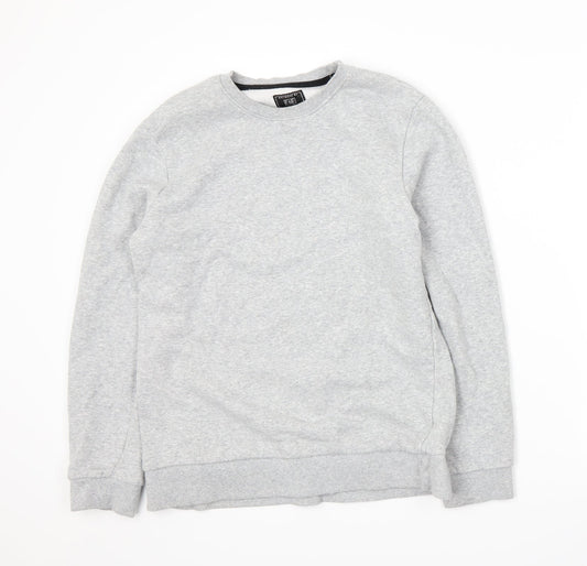 F&F Mens Grey   Pullover Sweatshirt Size S