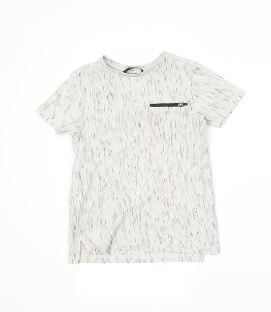 George Boys Grey   Basic T-Shirt Size 4-5 Years
