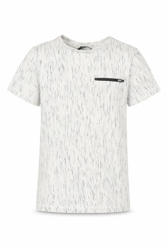 Front view of George boys’ grey basic t-shirt, size 4-5, years