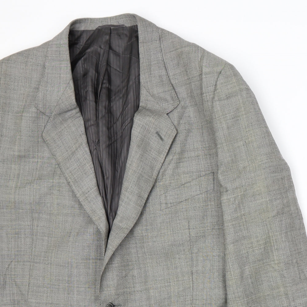 Marks and Spencer Mens Grey   Jacket Suit Jacket Size XL