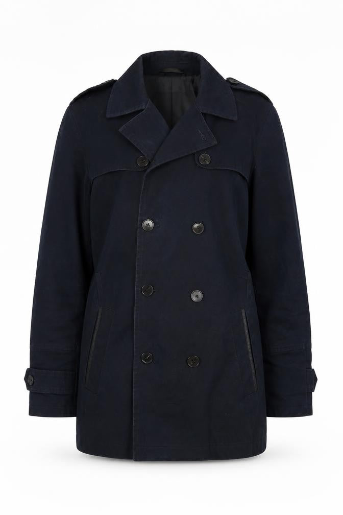 River Island Womens Blue   Overcoat Coat Size S