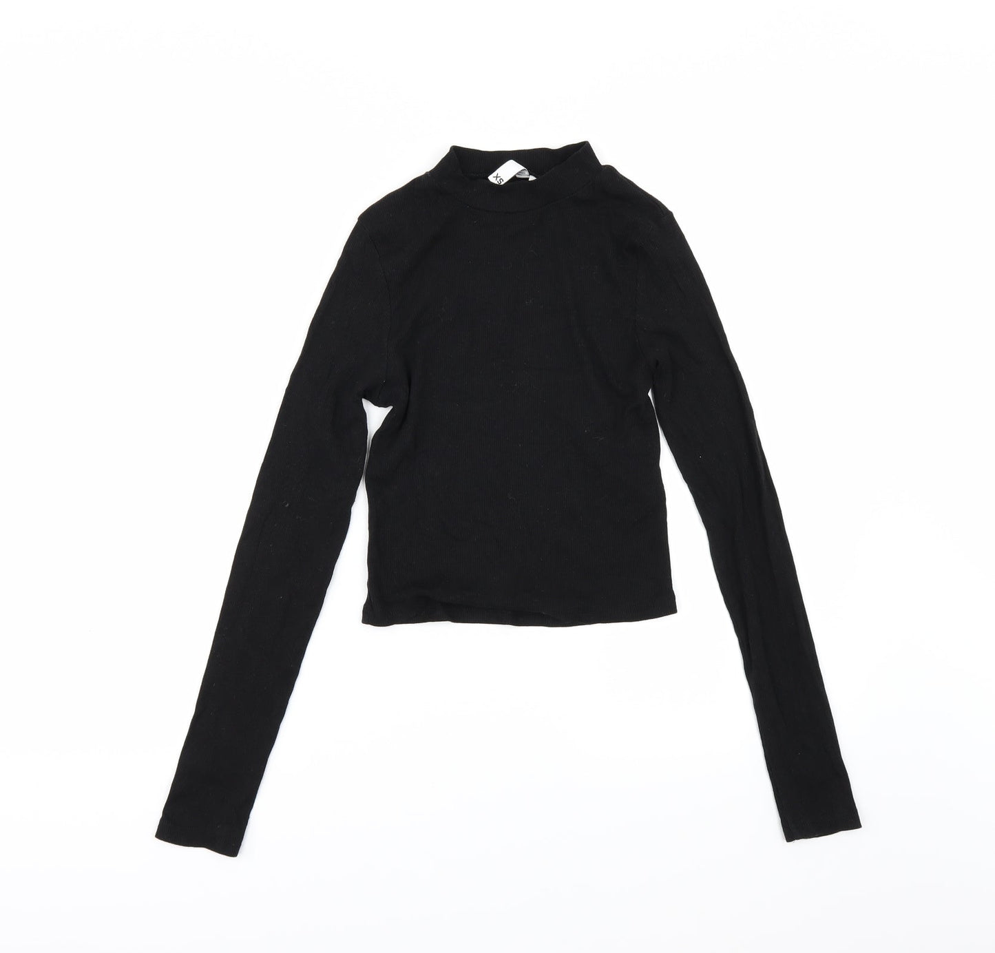 H&M Womens Black   Basic T-Shirt Size XS