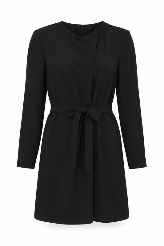 Jaqueline deYong Womens Black   Shirt Dress  Size 4