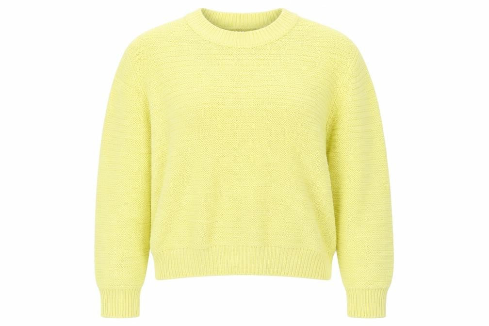 H&M Womens Yellow   Pullover Jumper Size M