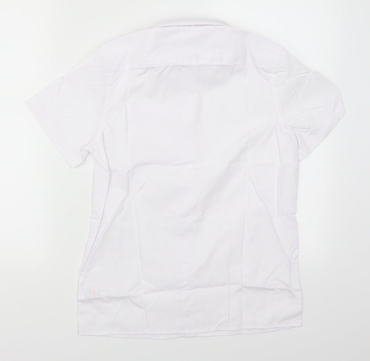 F&F Boys White   Basic Button-Up Size 10-11 Years