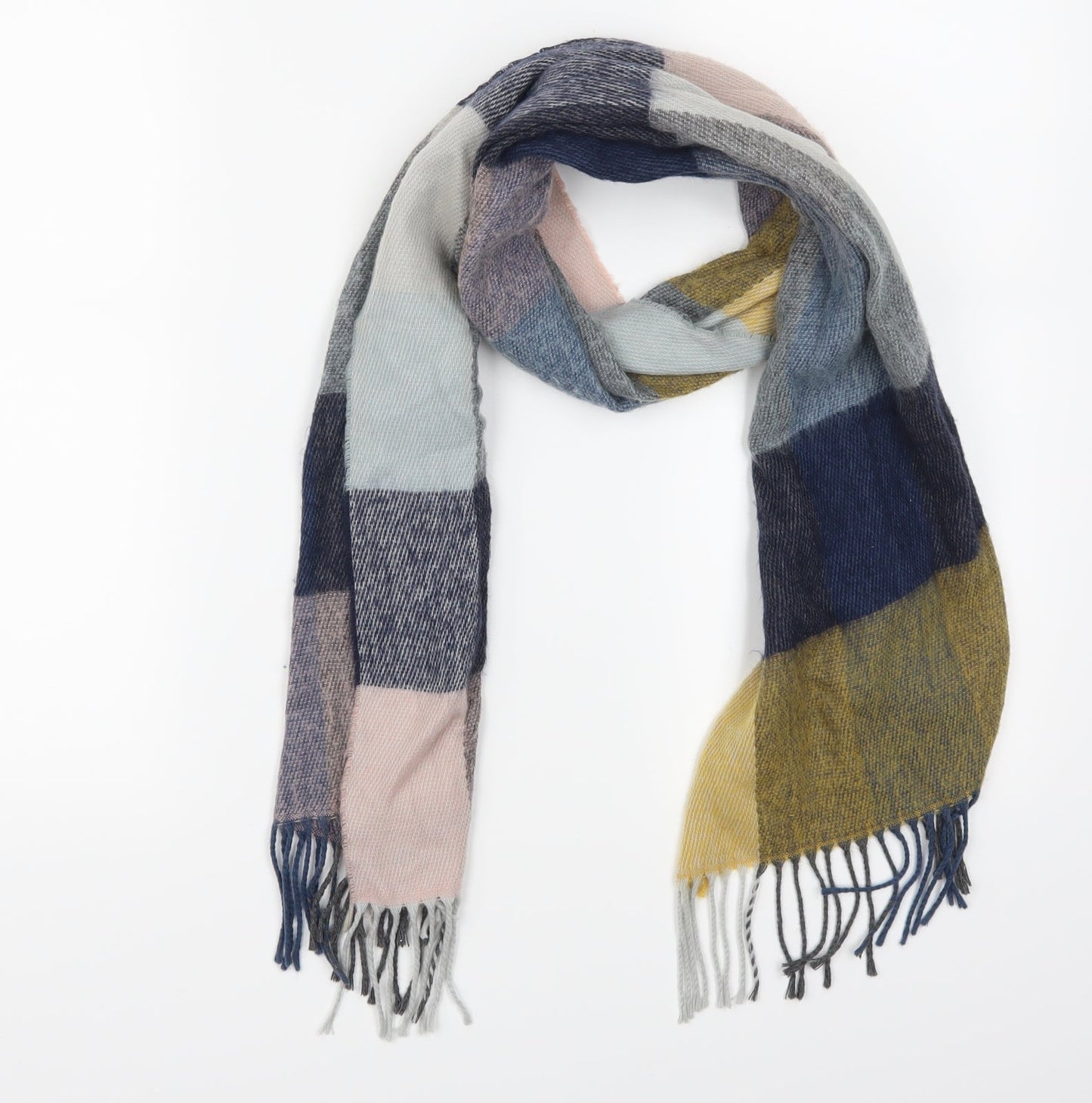 Preworn Womens Multicoloured Check   Scarf