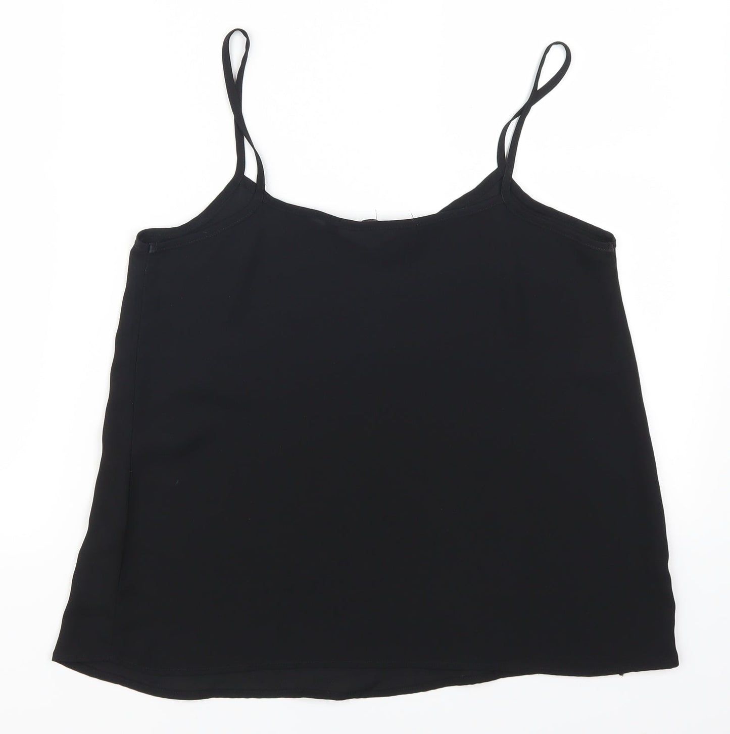 New Look Womens Black   Basic Tank Size 8