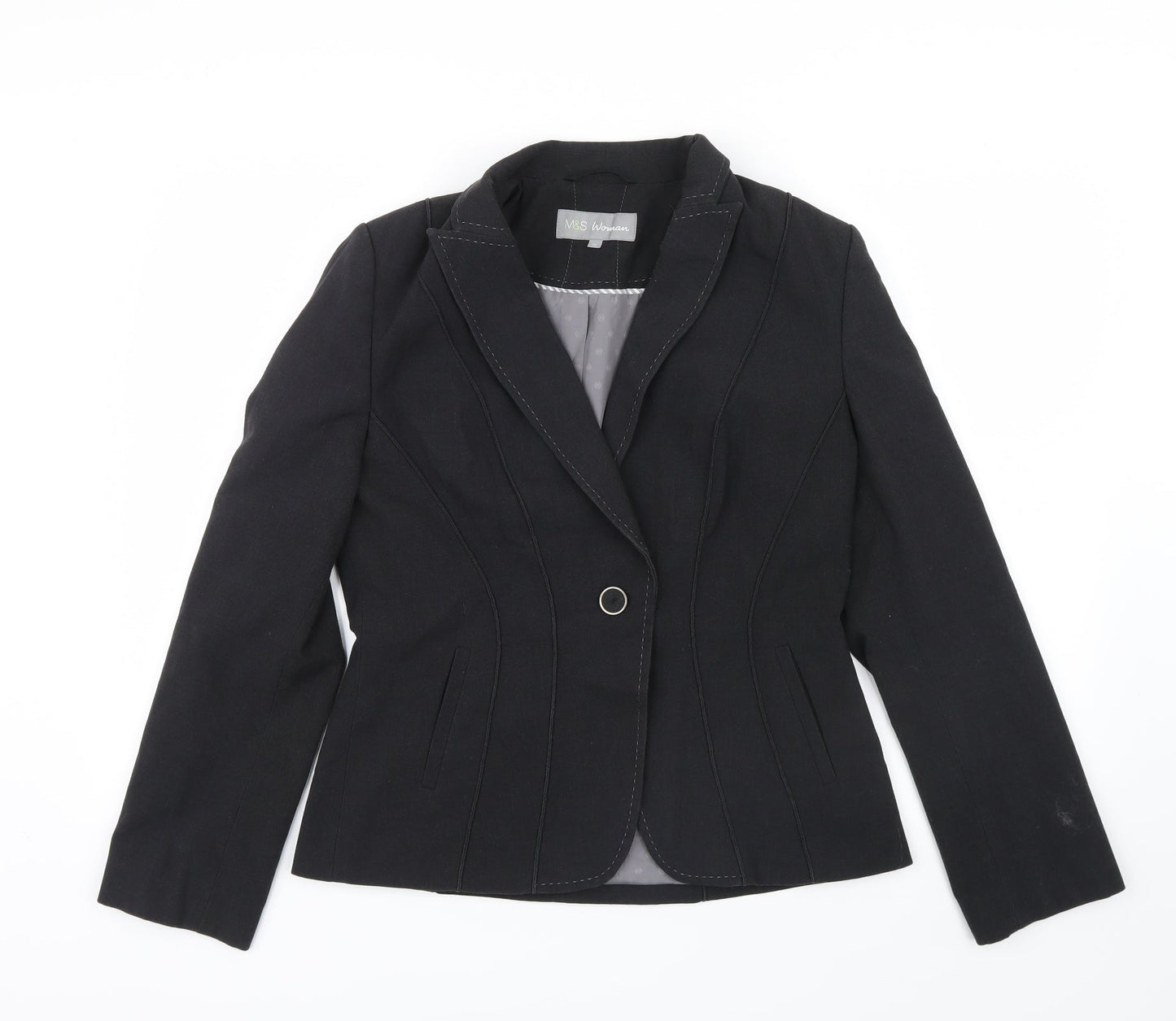 Marks & Spencer Womens Black   Jacket  Size 12