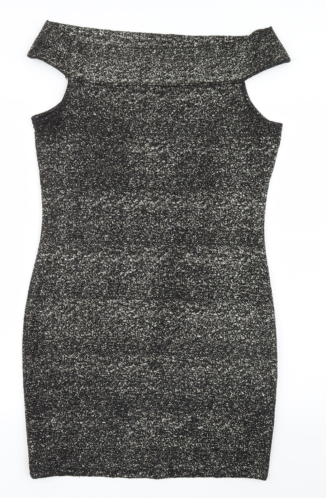 River Island Womens Gold   Bodycon  Size 14