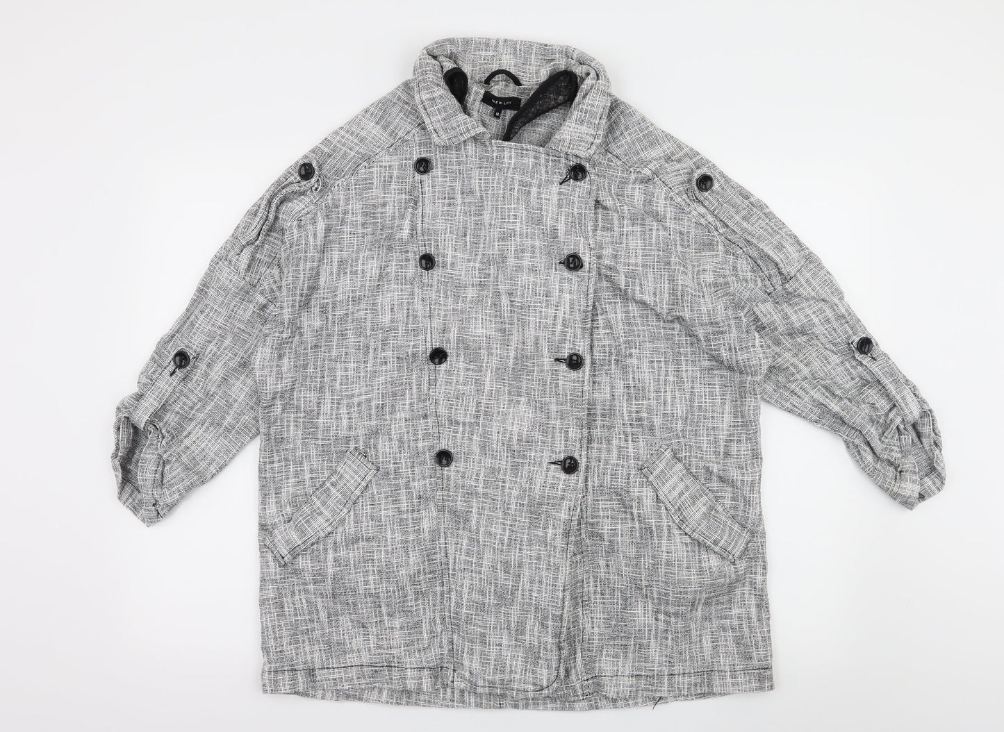 New Look Womens Grey   Jacket  Size 14