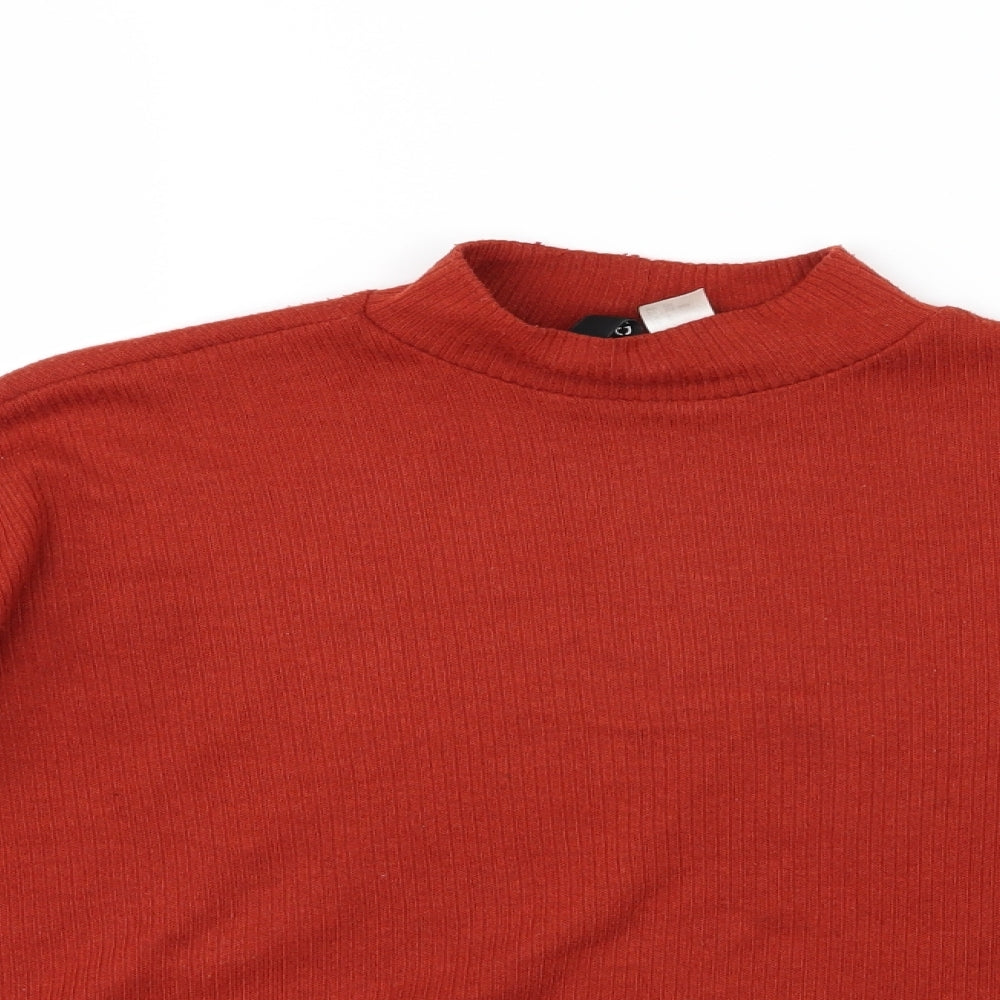 Divided by H&M Womens Brown  Knit Pullover Jumper Size S