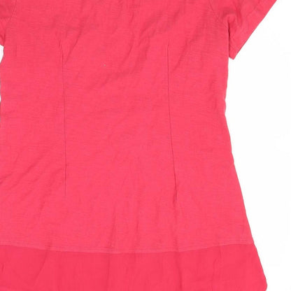 Preloved Adini Womens Red   T-Shirt Dress  Size S - Label