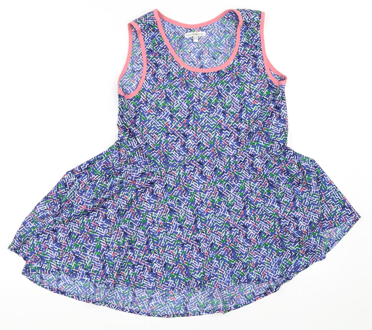 French Connection Girls Blue   Basic Blouse Size 14-15 Years