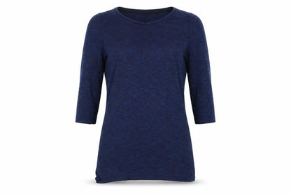 Front view of George women’s blue jumper, size UK 12