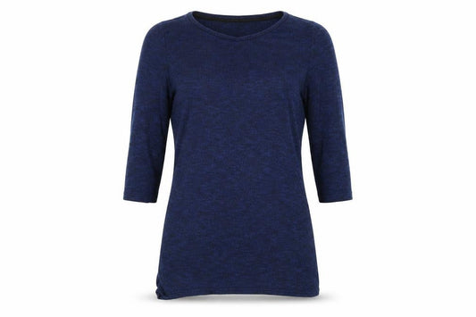 Front view of George women’s blue jumper, size UK 12