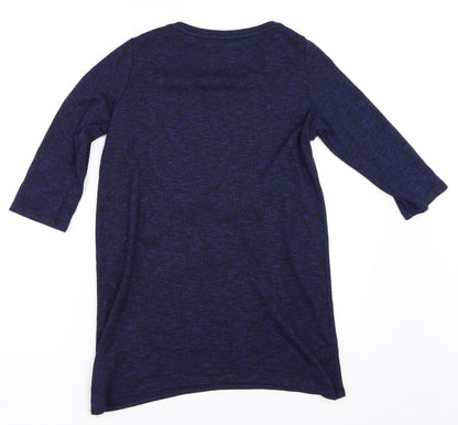 Back view of George women’s blue jumper, size UK 12