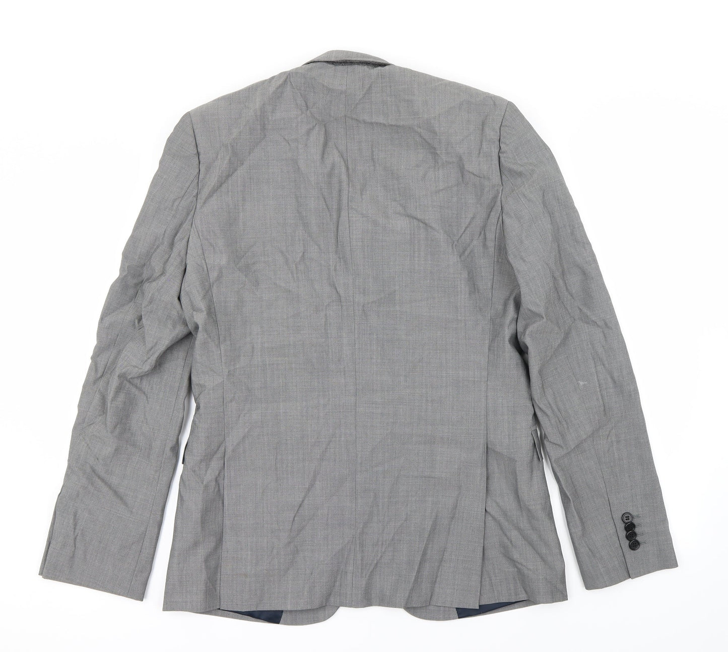 Topman Mens Grey   Jacket Blazer Size 38