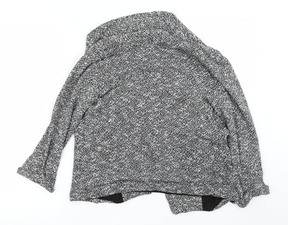 Back view of New Look women’s grey jacket blazer, size UK 8