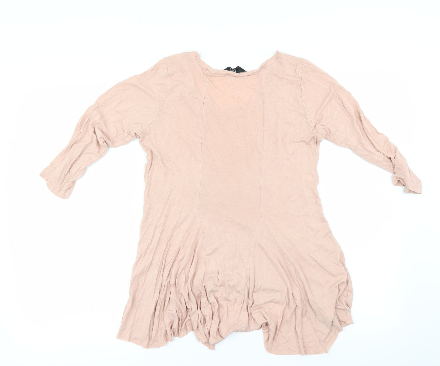 F&F Womens Pink   Basic T-Shirt Size 8