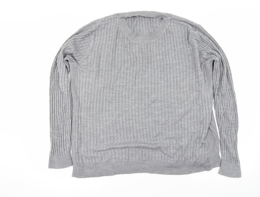 Papaya Womens Grey   Pullover Jumper Size 18