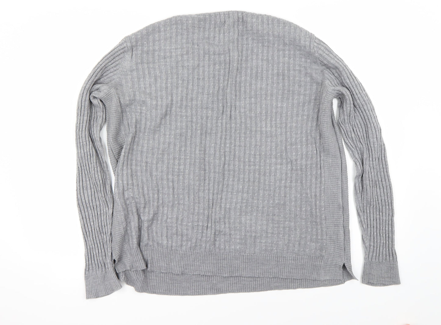 Papaya Womens Grey   Pullover Jumper Size 18