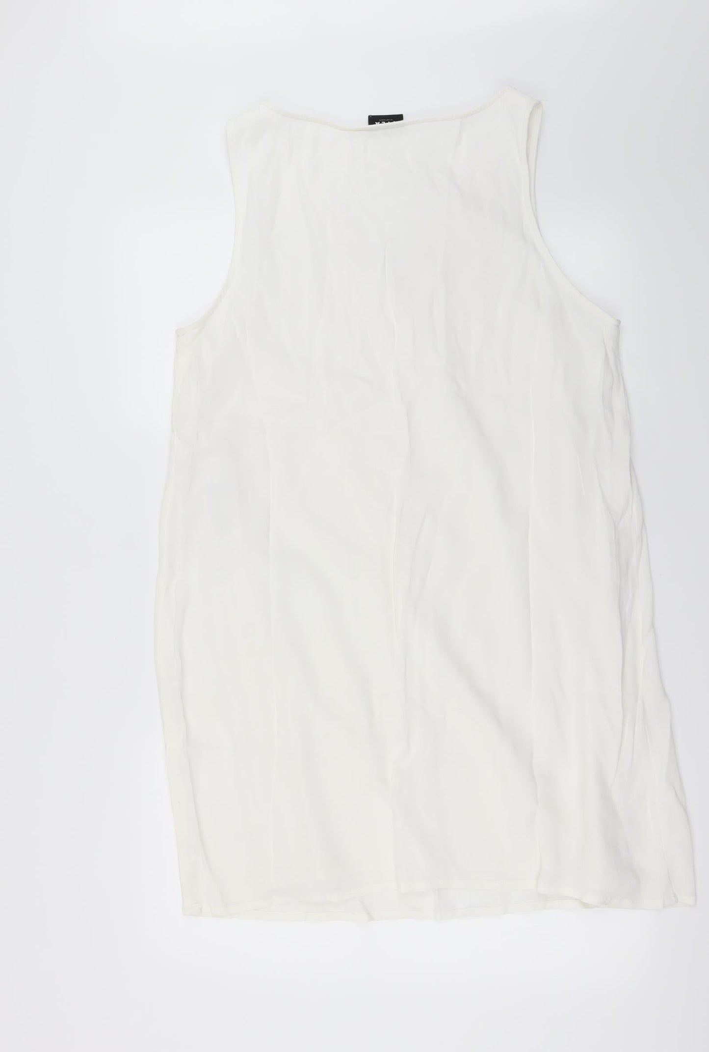 vila  Womens White   Basic Blouse Size L