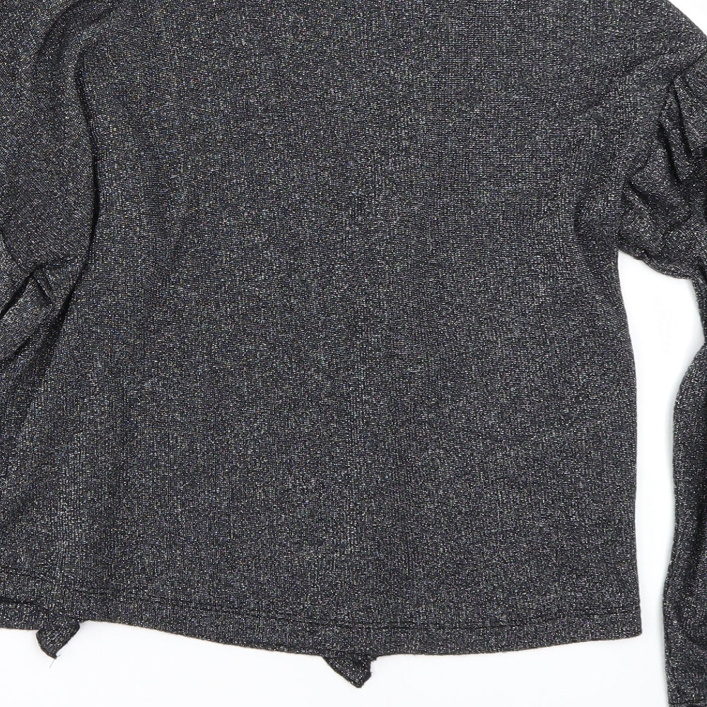 New Look Womens Grey   Basic T-Shirt Size S