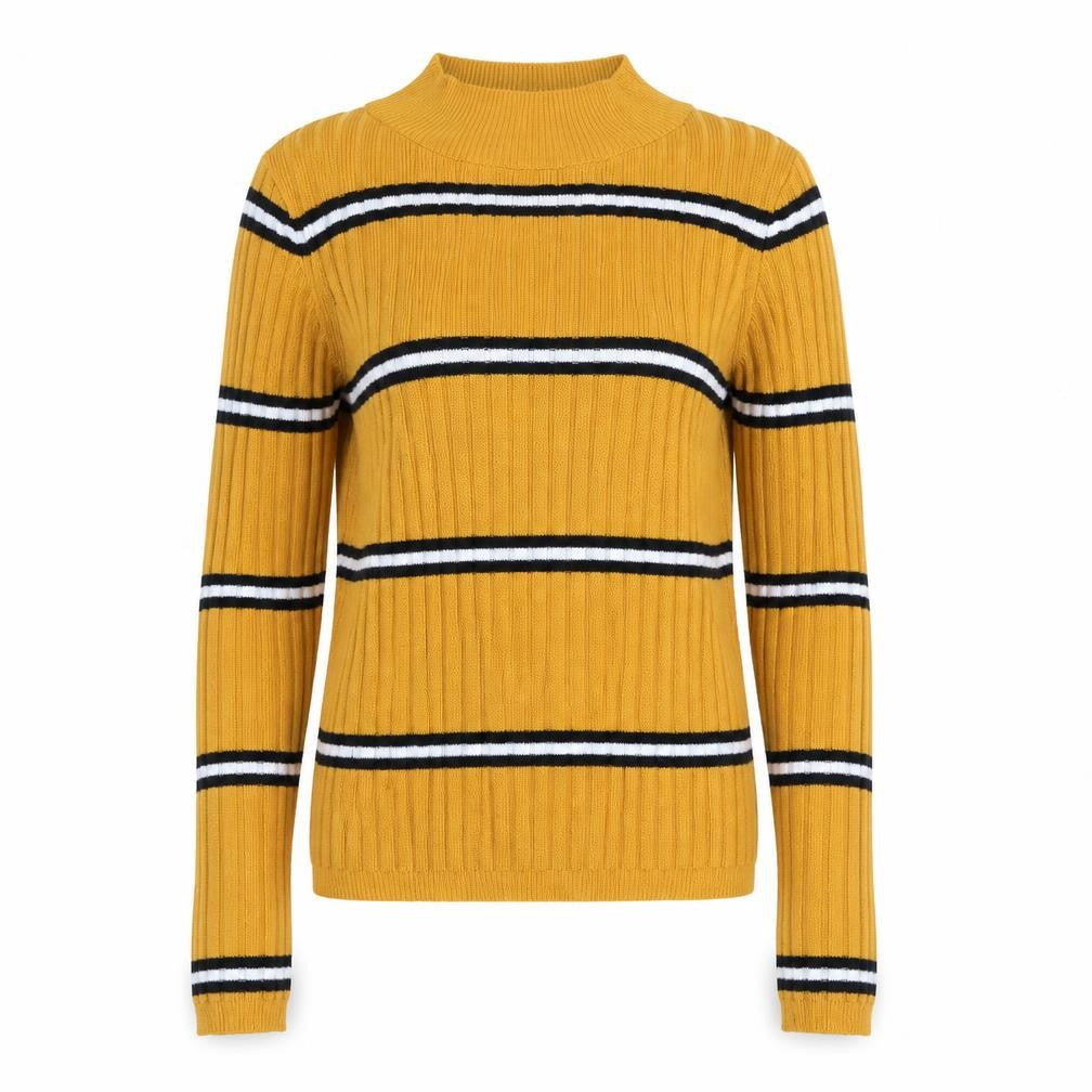 Primark Womens Yellow   Pullover Jumper Size S