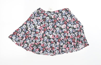 Additional front view of holist3et women’s blue mini skirt, size S