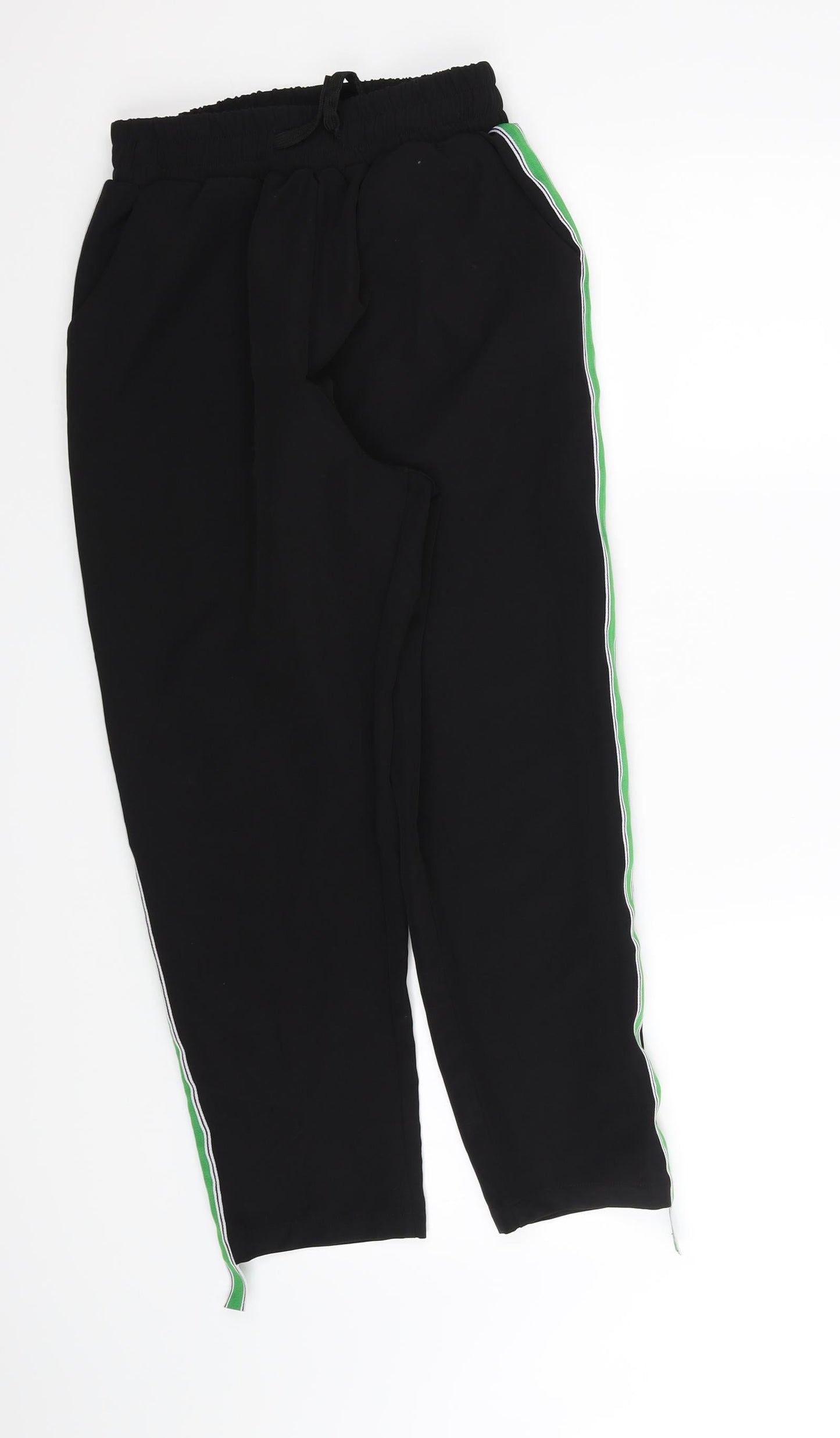 Boohoo Womens Black   Trousers  Size 12 L27 in