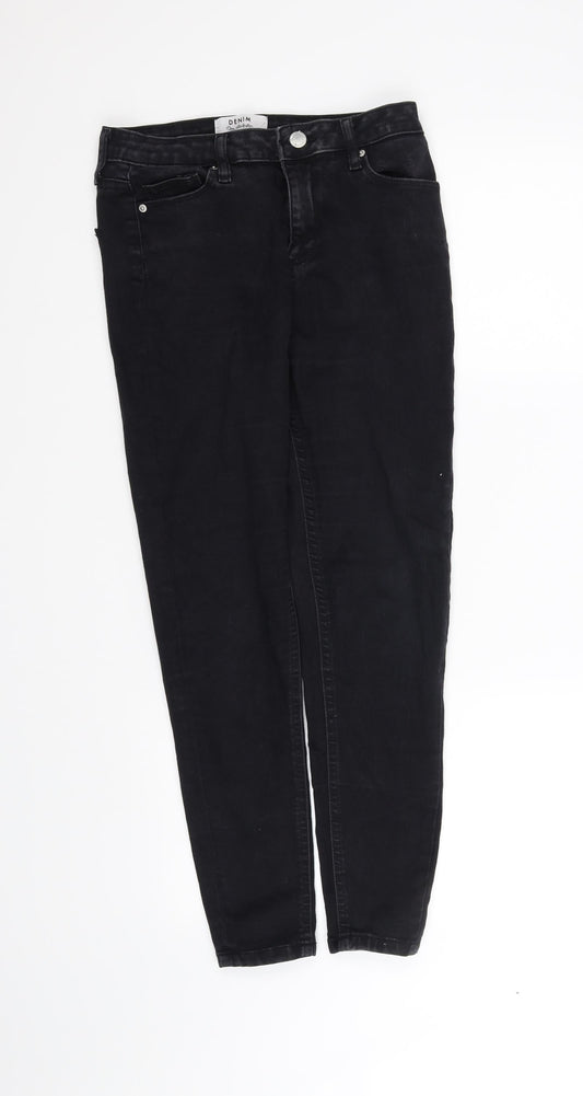 denim  Womens Black   Straight Jeans Size 10 L28 in
