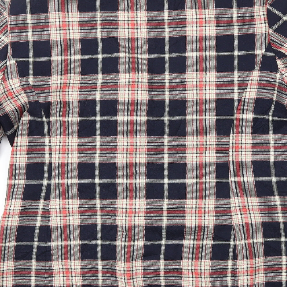 Preworn Womens Blue Check  Jacket  Size 14