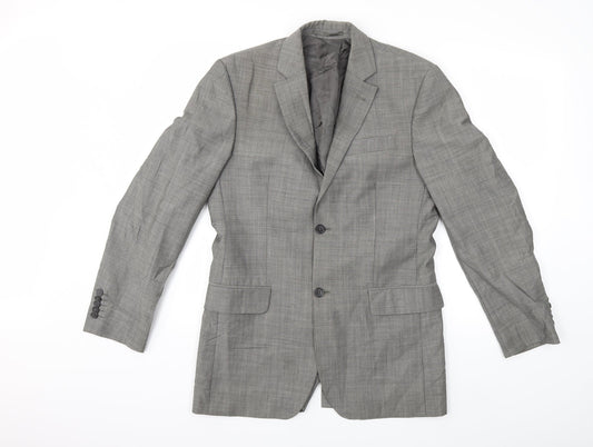 Linea Mens Grey   Jacket Suit Jacket Size 36