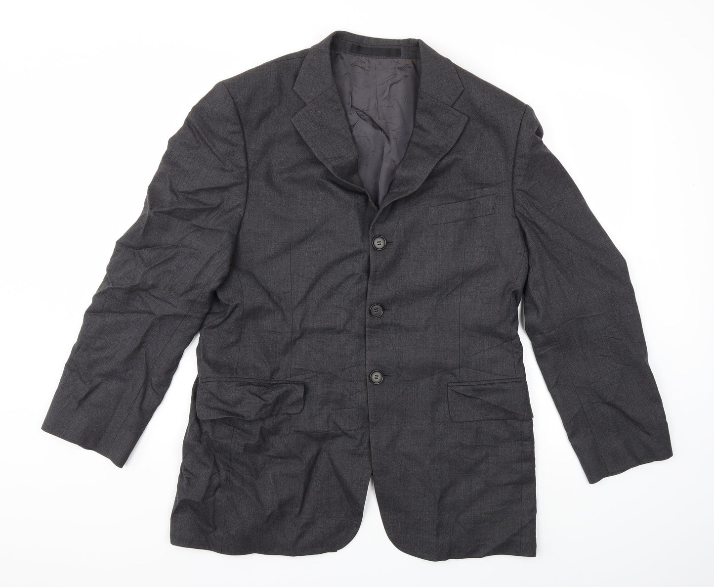 Marks and Spencer Mens Grey   Jacket Suit Jacket Size 40