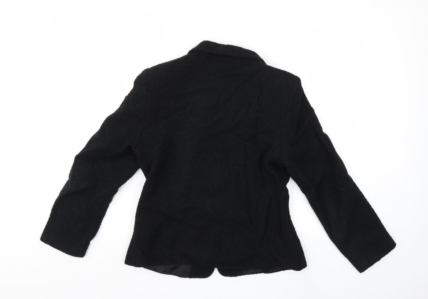 Marks and Spencer Womens Black   Jacket Coat Size 10