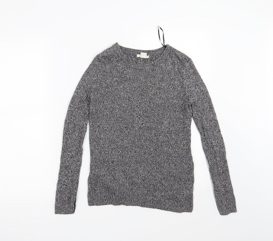 H&M Womens Grey   Pullover Jumper Size S