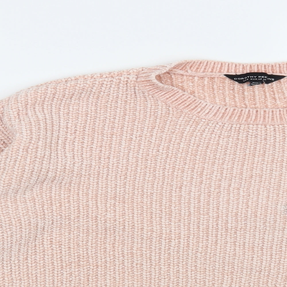 Dorothy Perkins Womens Pink   Pullover Jumper Size 12