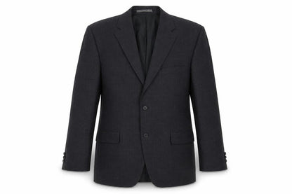 Front view of Preworn men’s grey jacket suit jacket, size 42