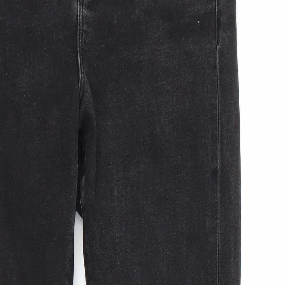 Preworn Womens Black   Skinny Jeans Size 28 L26 in