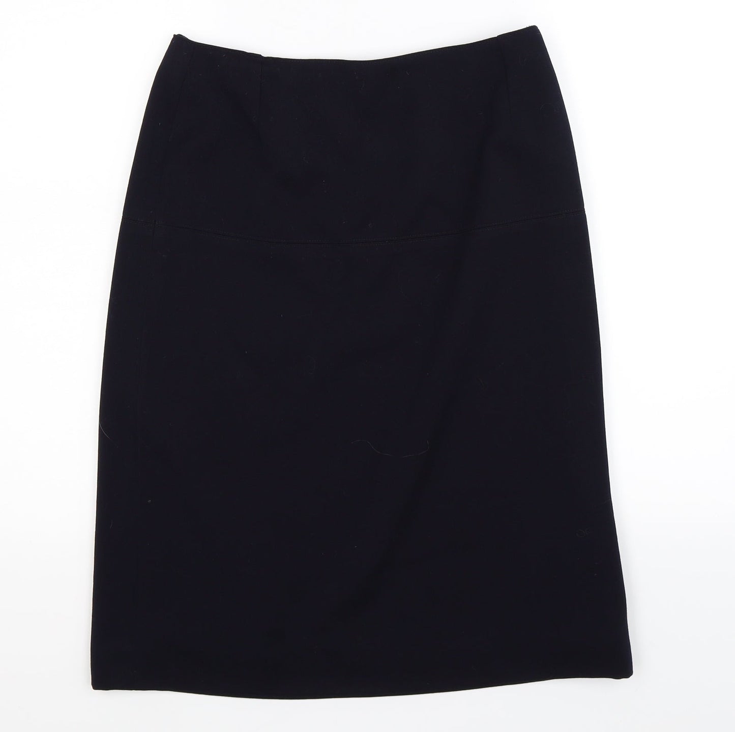 Preworn Womens Blue   Straight & Pencil Skirt Size 28 in