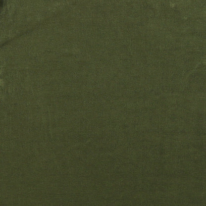 Brand and care label for Text women’s green knit jumper, size M