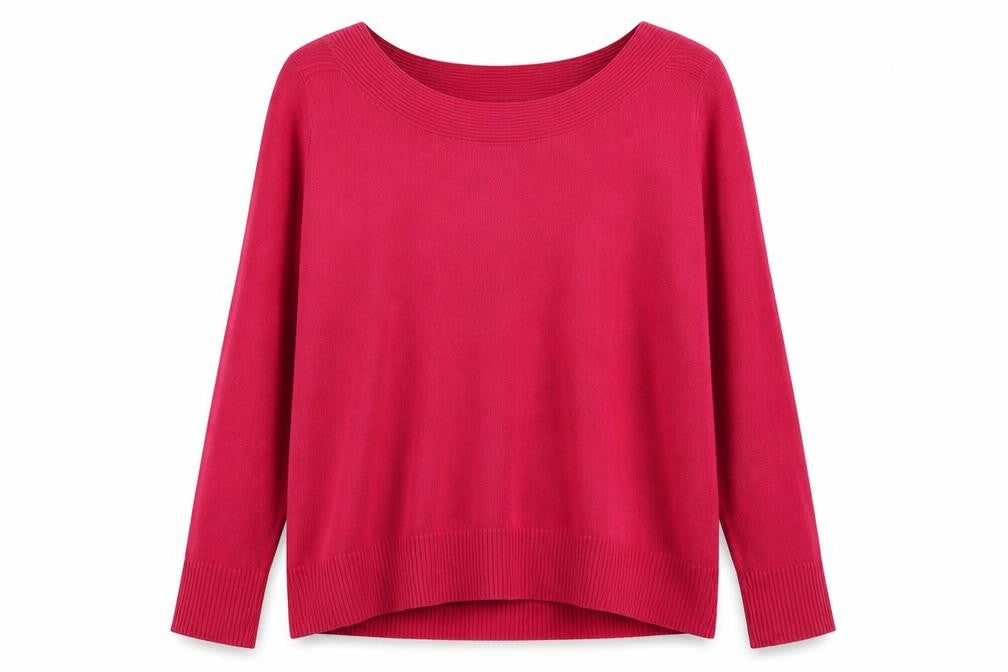 Bonmarché Womens Pink Pullover Jumper Size 22
