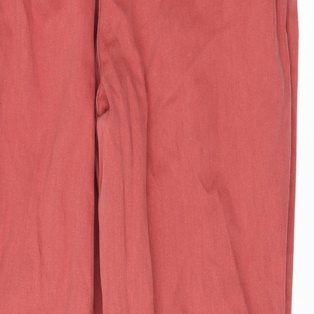 DenimCo Womens Red   Skinny Jeans Size 12 L27 in